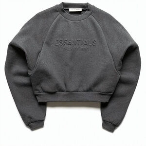 FEAR OF GOD Long-Sleeve Cropped Sweatshirt